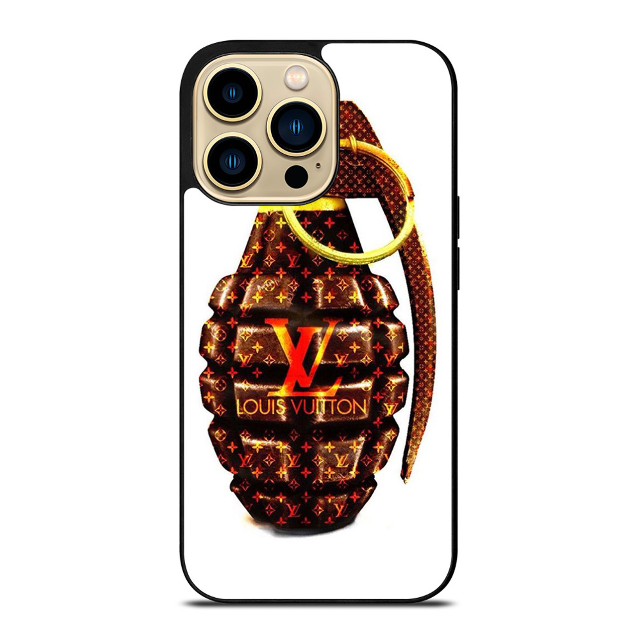 LOUIS VUITTON LV LOGO GOLDEN GRENADE iPhone 14 Pro Max